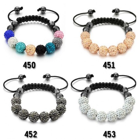 Superior Quality Female Ball Shape Crystal Bracelet 