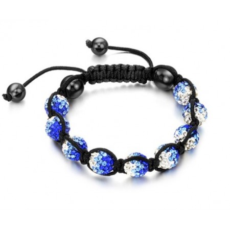 Quality and Quantity Assured Female Ball Shape Crystal Bracelet 