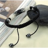 Complete in Specifications Female Ball Shape Crystal Drill Bracelet 