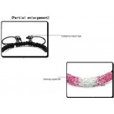 Quality and Quantity Assured Female Ball Shape Crystal Drill Bracelet 