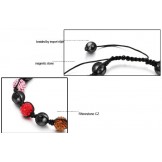 High Quality Female Ball Shape Crystal Drill Bracelet 