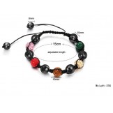 High Quality Female Ball Shape Crystal Drill Bracelet 