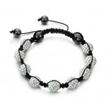 Easy to Use Female Ball Shape Crystal Drill Bracelet