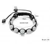 High Quality Female Ball Shape Crystal Drill Bracelet