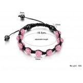 Stable Quality Female Ball Shape Crystal Drill Bracelet