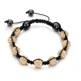 Selling Well all over the World Female Ball Shape Crystal Drill Bracelet 