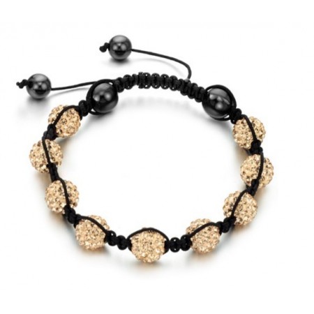 Selling Well all over the World Female Ball Shape Crystal Bracelet 