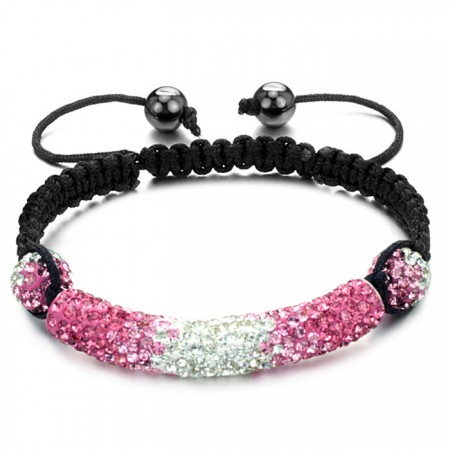 Quality and Quantity Assured Female Ball Shape Crystal Bracelet 
