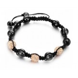 Reliable Reputation Female Ball Shape Crystal Drill Bracelet 