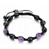 Reliable Reputation Female Ball Shape Crystal Drill Bracelet 