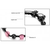High Quality Female Ball Shape Crystal Drill Bracelet 