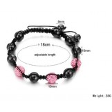 Reliable Reputation Female Ball Shape Crystal Drill Bracelet 