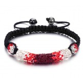 Durable in Use Female Ball Shape Crystal Drill Bracelet 