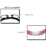 Durable in Use Female Ball Shape Crystal Drill Bracelet 
