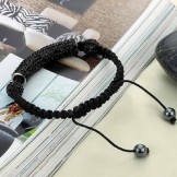 Well-known for Its Fine Quality Female Ball Shape Crystal Drill Bracelet 