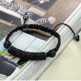 Well-known for Its Fine Quality Female Ball Shape Crystal Drill Bracelet 