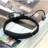 Superior Quality Female Ball Shape Crystal Drill Bracelet 