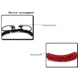 Superior Quality Female Ball Shape Crystal Drill Bracelet 