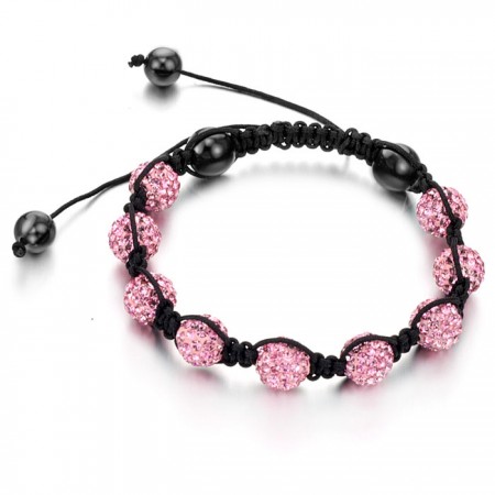 Selling Well all over the World Female Ball Shape Crystal Bracelet