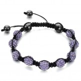 High Quality Female Ball Shape Crystal Drill Bracelet 
