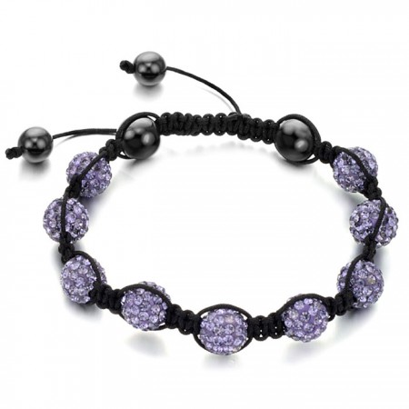 High Quality Female Ball Shape Crystal Bracelet 