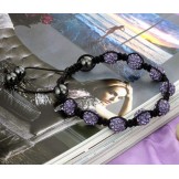 High Quality Female Ball Shape Crystal Drill Bracelet 