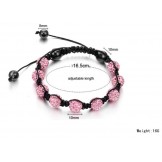 High Quality Female Ball Shape Crystal Drill Bracelet 