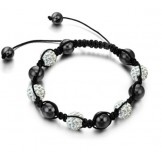 Superior Quality Female Ball Shape Crystal Drill Bracelet  