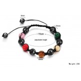 Superior Quality Female Ball Shape Crystal Drill Bracelet  