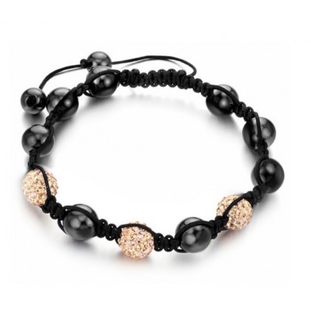 Reliable Reputation Female Ball Shape Crystal Bracelet 