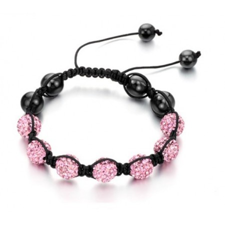 Durable in Use Female Ball Shape Crystal Bracelet 
