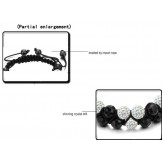 High Quality Female Ball Shape Crystal Drill Bracelet 