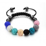 Stable Quality Female Ball Shape Crystal Drill Bracelet 