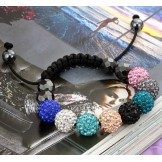 Stable Quality Female Ball Shape Crystal Drill Bracelet 