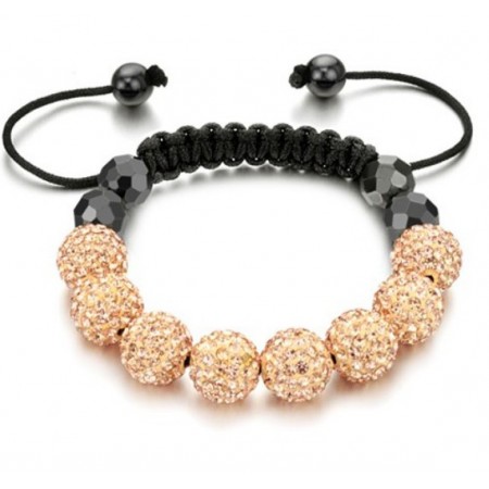 Easy to Use Female Ball Shape Crystal Bracelet 
