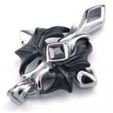 The Cross Titanium Pendant Necklace  (Free Chain)