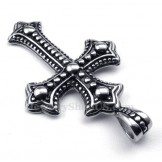 Titanium Cross Pendant Necklace (Free Chain)