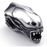 Titanium Monster Pendant Necklace (Free Chain)