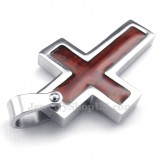 Titanium Cross Pendant Necklace (Free Chain)