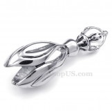 Charming Titanium Pendant Necklace (Free Chain)