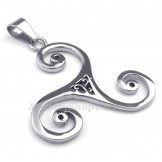 Titanium Wind Turbines Pendant Necklace (Free Chain)