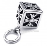 Sieve Titanium Pendant Necklace (Free Chain)