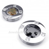 Titanium Male and Female Symbols Couples Pendant Necklace (Free Chain)(One Pair)