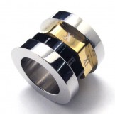 Roman NO. Spinner titanium steel necklace(free chain)