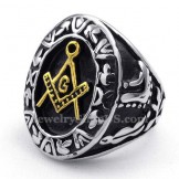 Titanium Masonic Ring