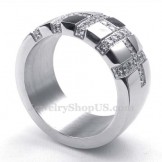 Titanium Cross Ring