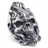 Titanium Skull Ring