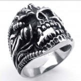 Titanium Skull Ring