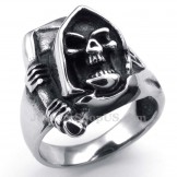 Titanium Skull Ring