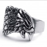 Titanium Eagle Ring